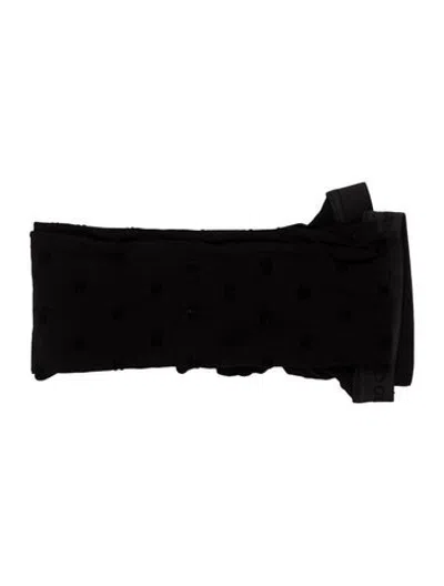 Pre-owned Chanel Cc Stocking Tights In Black