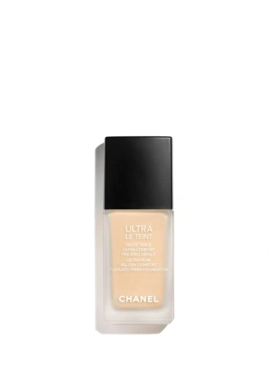 Chanel Ultra Le Teint Ultrawear All-day Comfort Flawless Finish Foundation Bd21 In White