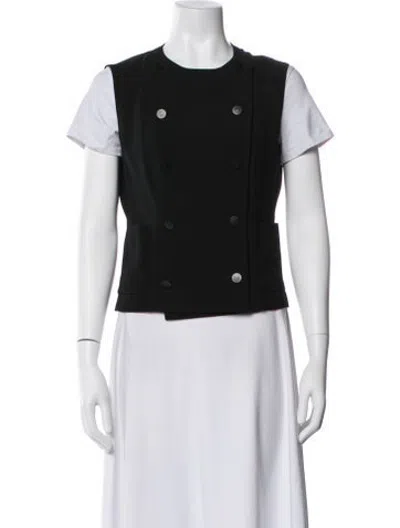 Pre-owned Chanel Vintage 1998 Vest In Black