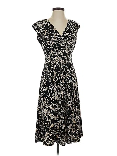 Pre-owned Chaps Cocktail Dress In Black