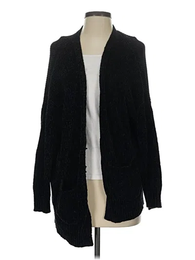 Pre-owned Charlotte Russe Cardigan Sweater In Black