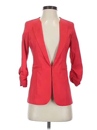 Pre-owned Charlotte Russe Cardigan Sweater In Red