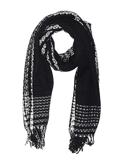 Pre-owned Charming Charlie Scarf In Black