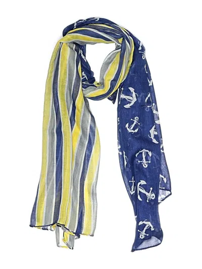 Pre-owned Charming Charlie Scarf In Blue