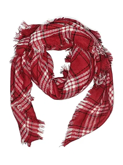Pre-owned Charming Charlie Scarf In Burgundy
