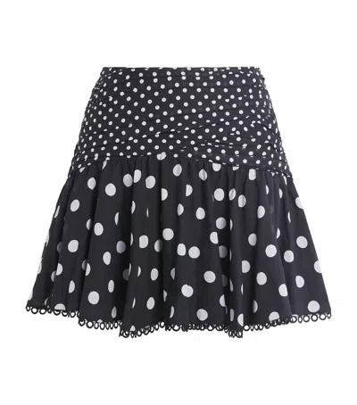 Charo Ruiz Ibiza Noira Mini Skirt In Black