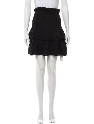 Pre-owned Charo Ruiz Mini Skirt In Black