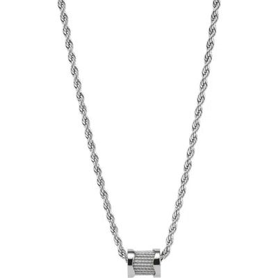 Charriol Forever Waves Charms Pendant In Stainless Steel