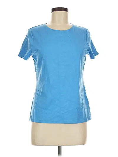 Pre-owned Charter Club Active T-shirt In Blue