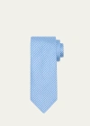 Charvet Assorted Silk Striped Ties In Blue