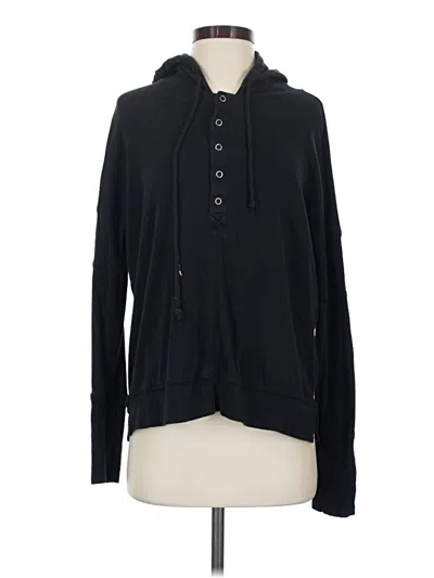 Pre-owned Chaser Cardigan Sweater In Black
