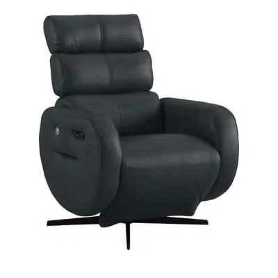 Chateau D'ax Spira Swivel Power Recliner In Blue