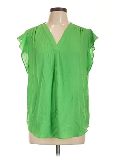 Pre-owned Chaus Sleeveless Blouse In Green
