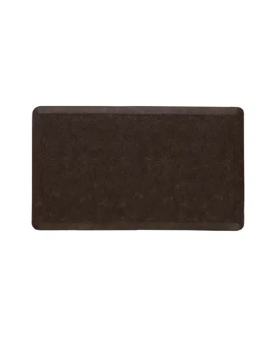 Chef Gear Marni Fatigue-resistant Kitchen Mat, 17.5" X 32" In Mocha