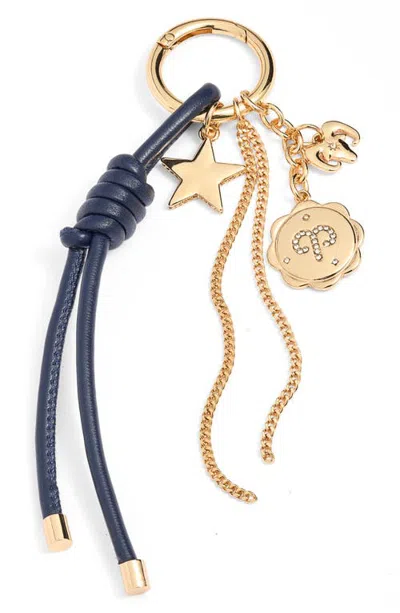 Chelsea28 Zodiac Cluster Bag Charm In Aries- Blue Multi- Gold