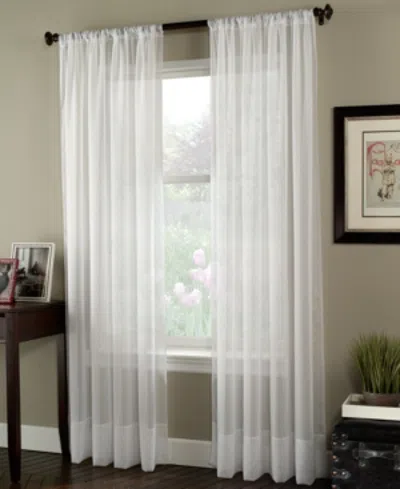 Chf Sheer Soho Voile 59" X 144" Panel In Winter White