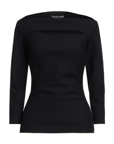 Chiara Boni La Petite Robe Woman Top Black Size 4 Polyamide, Elastane