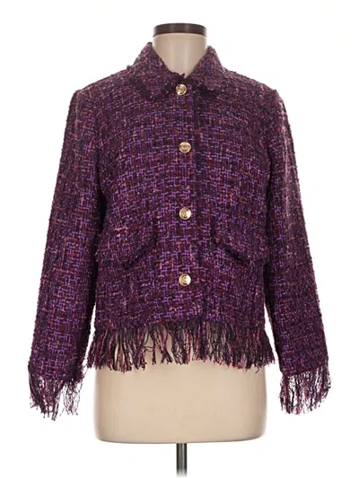 Pre-owned Chico's Jacket In Purple
