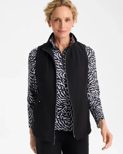 Chico's Sleeveless Vest In Black