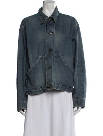 Pre-owned Chimala Denim Jacket In Blue
