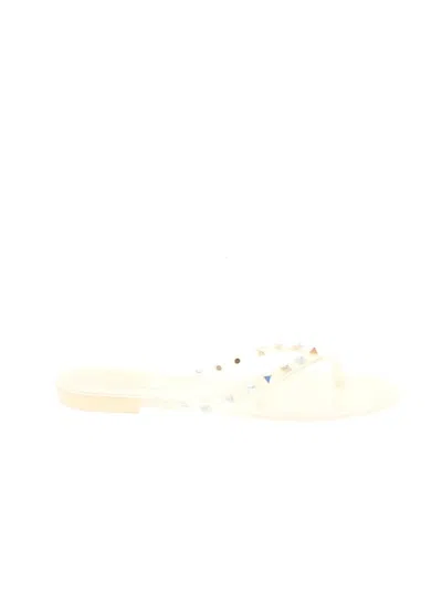Pre-owned Chinese Laundry Sandals In White