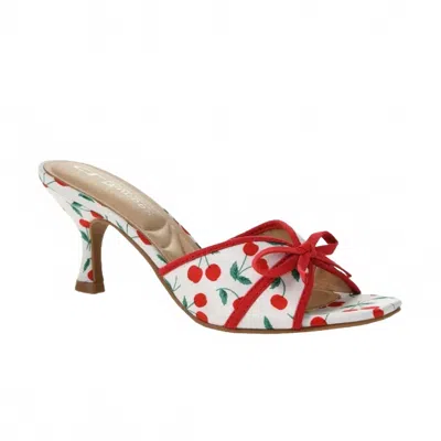 Chinese Laundry Women's Cherry Heel In Multi In White