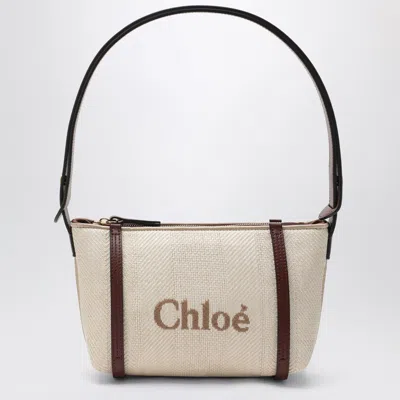 Chloé Carry Bag In Sand Canvas