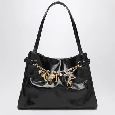 Chloé Charms Black Leather Shoulder Bag
