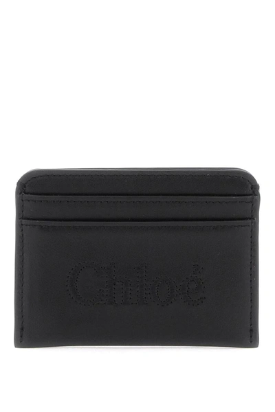 Chloé Chloe'  Sense Card Holder Women In Black