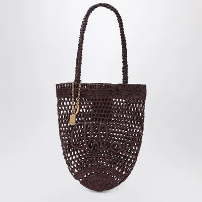 Chloé Small Summer Banana Tote Bag In Brown