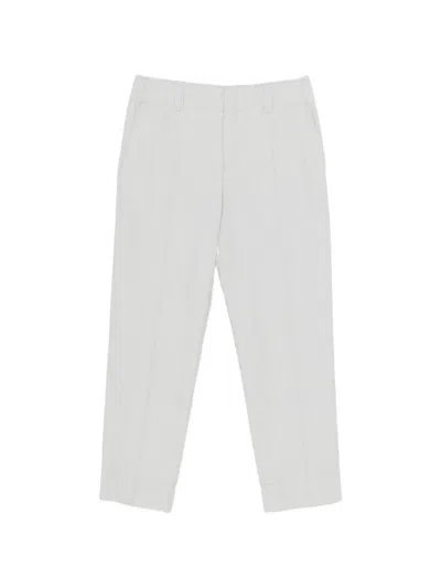 Chloé Straight-leg Trousers In Grey