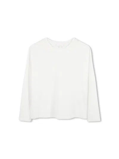 Chloé Tee Shirt M/l In White