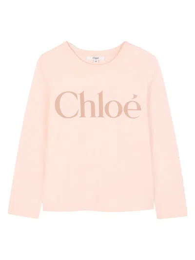 Chloé T-shirt In Pink