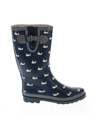 Pre-owned Chooka Rain Boots In Blue