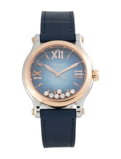 Pre-owned Chopard Happy Sport Watch In Multicolor
