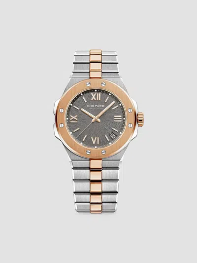 Chopard Men's Alpine Eagle 18k Rose Gold & Stainless Steel Bracelet Watch