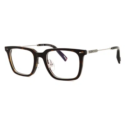 Chopard Men's Clear Demo Lens Eyeglasses In Havana