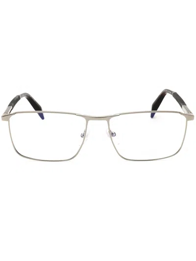 Chopard Vchl76 Eyeglasses In 0509 - Shiny Gunmetal/clear Demo Lens