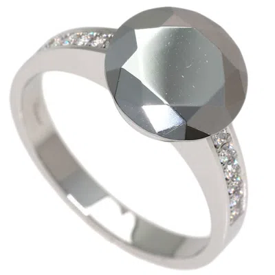 Pre-owned Chopard White Gold (18k) Band Ring ()