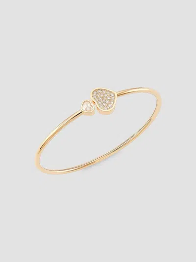 Chopard Women's Happy Hearts 18k Rose Gold & Diamond Bangle