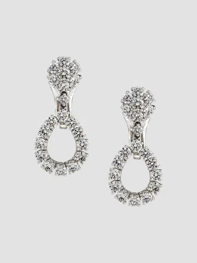Chopard Women's Heure Du Diamant 14k White Gold & Diamond Earrings