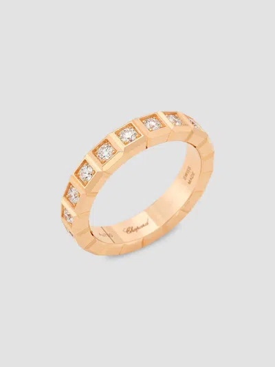 Chopard Women's Ice Cube 18k Rose Gold & Diamond Ring