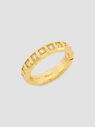 Chopard Women's Ice Cube 18k Yellow Gold & Diamond Ring