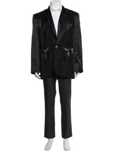 Pre-owned Chopova Lowena Virgin Wool Jacket In Multicolor