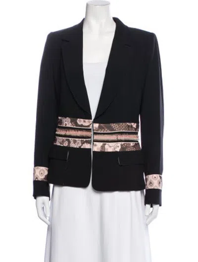 Pre-owned Christian Lacroix Vintage 2000's Blazer In Black/pink