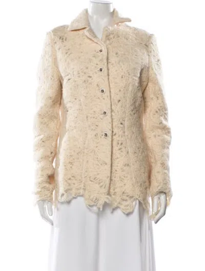 Pre-owned Christian Lacroix Vintage 2000's Jacket In Neutrals