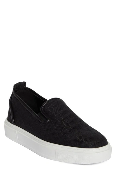 Christian Louboutin Adolon Slip-on Sneaker In Black