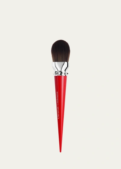 Christian Louboutin Fluid Foundation Brush In Black