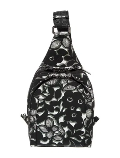 Pre-owned Christian Louboutin Leather Backpack In Black