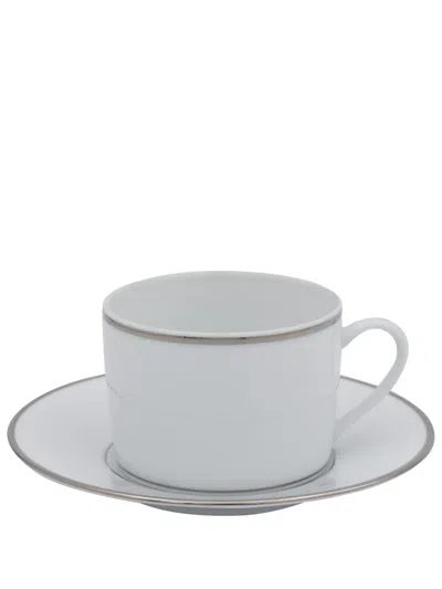 Christofle Albi Platine Teetasse In Silver